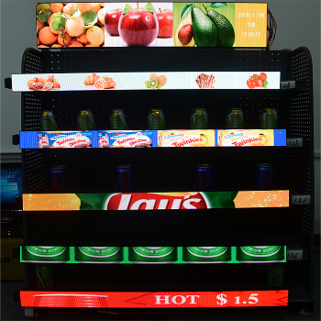 Affichage intelligent de bande de Digital de LED pour l'étagère de supermarché