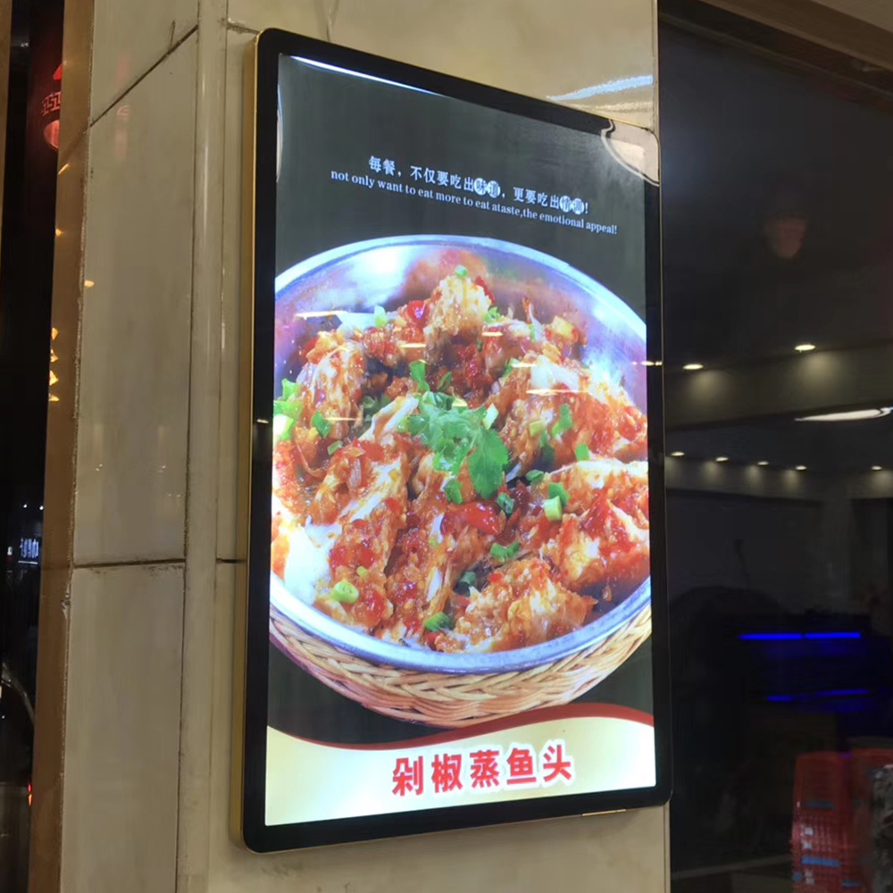 Écran LCD de signalisation d'écran commercial de mur de la publicité 2K