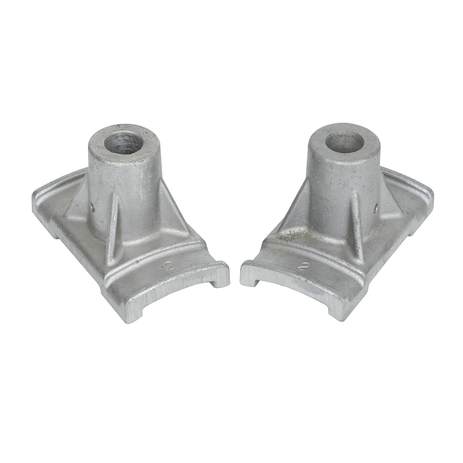 Support de support de bannière de bandes d'acier inoxydable de poteau de rue