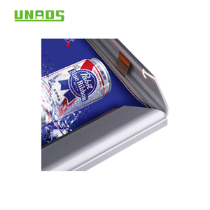 Panneau acrylique Snap cadre en aluminium LED lightbox mince