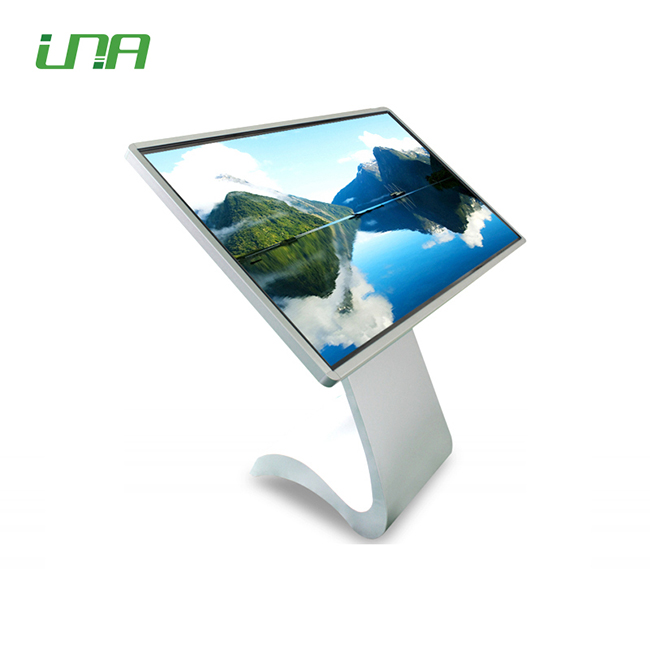 Kiosque tout-en-un à moniteur tactile LCD pour publicités intérieures UHD